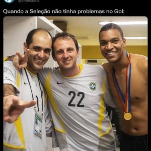 3 goleiros de respeito na Seleção Brasileira!