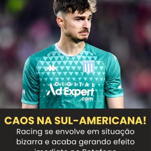 Isso é papo de…. Situação bizarra no Racing acaba repercutindo no Botafogo.
:…