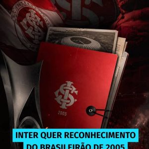 O Internacional protocolou na CBF um pedido para ser reconhecido como campeão br…