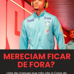 FICARAM DE FORA! Veja a lista de craques que ficaram de fora do mundial por opç…