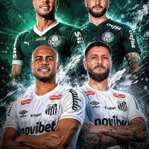 Mayke era reserva do Palmeiras e Zé Rafael estava com problema na coluna.

Santo…