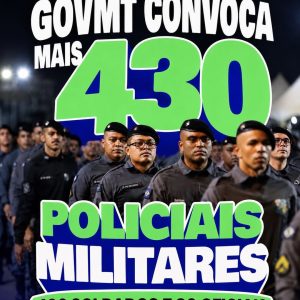 GOVMT CONVOCA POLICIAIS MILITARESO GovMT convocou mais 430 profissionais para…