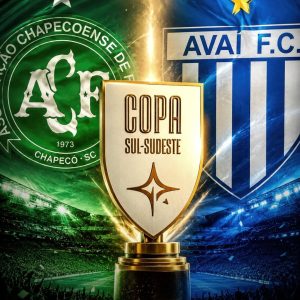 PRIMEIRA FINAL!  Chapecoense e Avaí vão decidir o título da Copa Sul-Sudeste.

F…