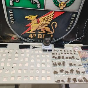 Polícia Militar prende cinco suspeitos com arma de fogo e drogas em Várzea Grande
