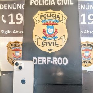 Polícia Civil prende receptador e recupera celular furtado em Rondonópolis