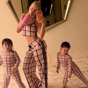 Virginia Fonseca curte noite com as filhas e combinam pijamas: ‘Noite das garotas’