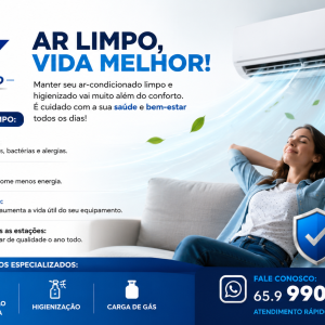 Temperatura ideal e ar limpo: veja os benefícios de manter o ar-condicionado higienizado