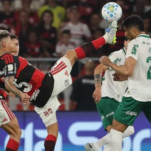 Carrascal é expulso durante Flamengo x Palmeiras; veja lance