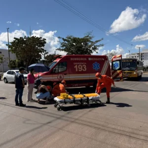 Colisão entre motos deixa ferido em Nova Mutum