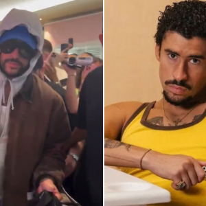 Bad Bunny é flagrado em Porto Rico após lançamento de sua marca; veja