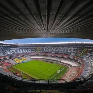 Região do Estádio Azteca afunda e preocupa autoridades a 31 dias da Copa