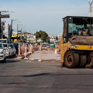 Obras do BRT vão interditar trechos do trânsito em Cuiabá neste fim de semana