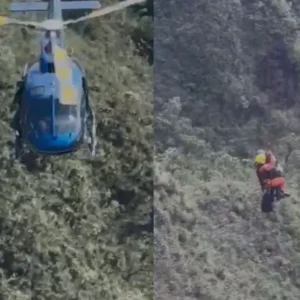 “Minha mãe nasceu de novo”, diz filha de mulher resgatada em penhasco de MG