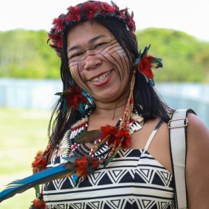 Música e dança Tupinikim marcam início de evento nacional de cultura