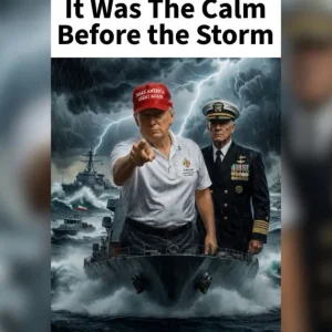 Trump posta montagem em alerta ao Irã: “Calmaria antes da tempestade”