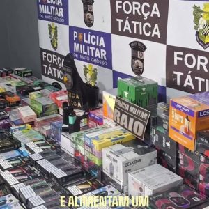 MAIS DE R$ 300 MIL DE PREJUÍZO PARA A CRIMINALIDADE 

Em uma ação da Força Tátic…