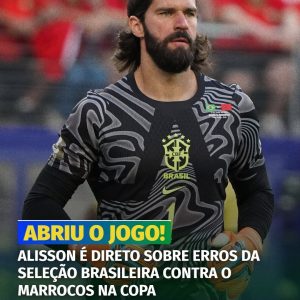 ADMITIU ERROS? Alisson é direto sobre a Seleção Brasileira e diz que…

Notícia…