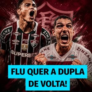 Fluminense sonha com a dupla Nino e Thiago Silva na defesa.

O Flu negocia por …