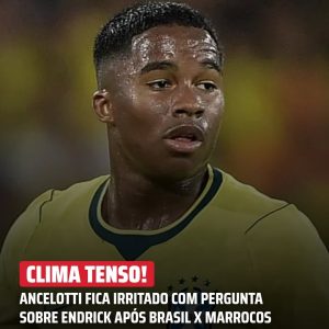 Ancelotti não poupa palavras e manda recado para Endrick dizendo…

Notícia com…