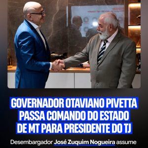 GOVERNO DO ESTADO SOB NOVO COMANDO 

O governador Otaviano Pivetta transmitiu te…