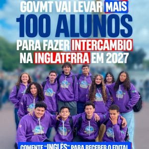 MAIS 100 ALUNOS DE MT NA INGLATERRA  

O programa Intercâmbio MT no Mundo, ediçã…