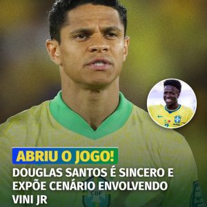 Douglas Santos faz revelação envolvendo Vini Jr