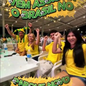 COPA NO PARQUE NOVO MATO GROSSO É SUCESSO 

A emoção da Copa continua, e o próx…