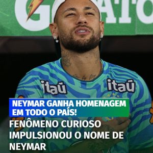 Nome de Neymar ganhou força de forma inusitadaContexto está no primeiro coment…