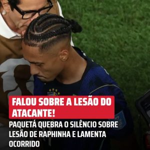 Lucas Paquetá lamenta lesão de Raphinha, enaltece o companheiro de Seleção e cit…