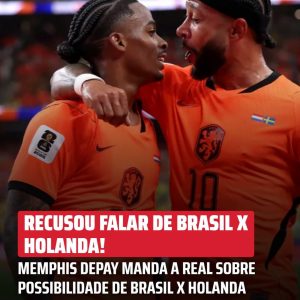 Memphis Depay se recusa a projetar Brasil x Holanda na Copa do Mundo e revela ob…