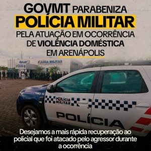 PROTEÇÃO ÀS MULHERES É PRIORIDADE EM MT  

A Polícia Militar atendeu uma ocorrên…
