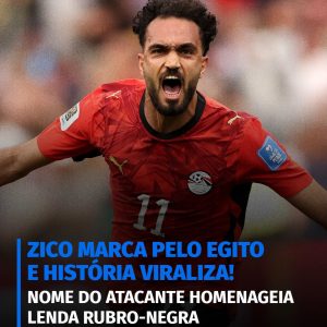 Zico marca na vitória do Egito e viraliza por referência ao Flamengo

Contexto e…