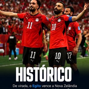 HISTÓRICO!

O Egito buscou a virada diante da Nova Zelândia e conquistou sua pr…