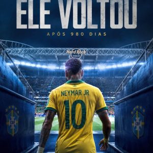 SENHORAS E SENHORES, ELE ESTÁ OFICIALMENTE DE VOLTA.

APÓS 980 DIAS FORA DA SELE…