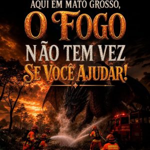 FOGO NÃO TEM VEZ EM MATO GROSSOEnquanto o período de seca severa avança, o Go…