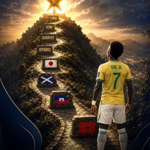 CAMINHO DO HEXA!  Brasil vai enfrentar o Japão em busca do grande sonho.

#Brasi…