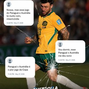 Empate sem gols em Paraguai x Austrália rende enxurrada de zoações na internet. …