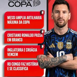 Messi segue fazendo história. Cristiano Ronaldo, por outro lado, passou mais uma…