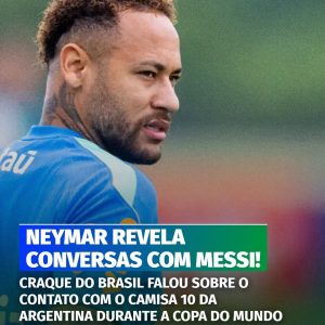 Neymar relembrou parceria com Lionel Messi e comentou em entrevista à DS Sports …