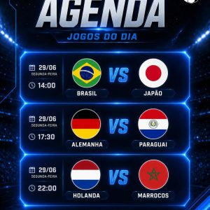 CHEGOU O DIA!  Agora é mata-mata, quem perder volta para casa.

#Brasil #Antenad…