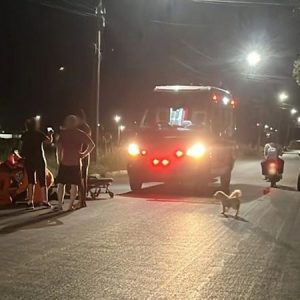 Motociclista fica ferido após colisão entre duas motos em Nova Mutum