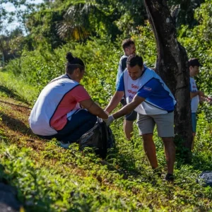 Mutirão recolhe 160 quilos de resíduos no Parque dos Buritis e Lago Ernani José Machado