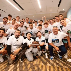 Messi celebra 39 anos com homenagem da Argentina na Copa do Mundo