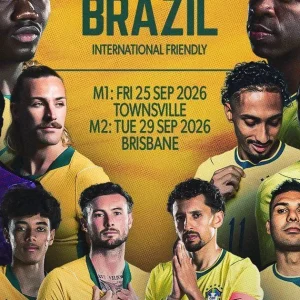 Austrália anuncia dois amistosos contra o Brasil para setembro