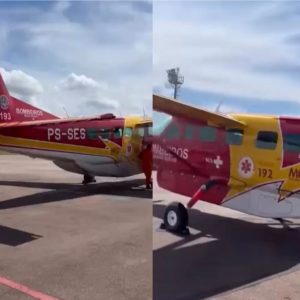 Médicos transferem Raoni de Sinop para São Paulo para acompanhamento especializado; veja vídeo