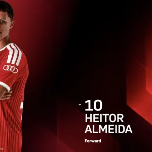 Talento de Cuiabá marca dois gols com a camisa 10 do Bayern de Munique e chama atenção em projeto internacional