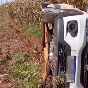 Motorista perde controle da direção após falha nos freios e sofre acidente em Nova Mutum; veja vídeo