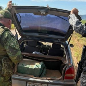 Gefron e Força Tática apreendem 248 quilos de cocaína e provocam prejuízo de R$ 4 milhões às facções criminosas