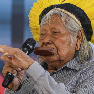Cacique Raoni volta a ser internado no Mato Grosso, em estado grave