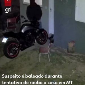 Assaltante é baleado por morador ao tentar invadir casa em MT
